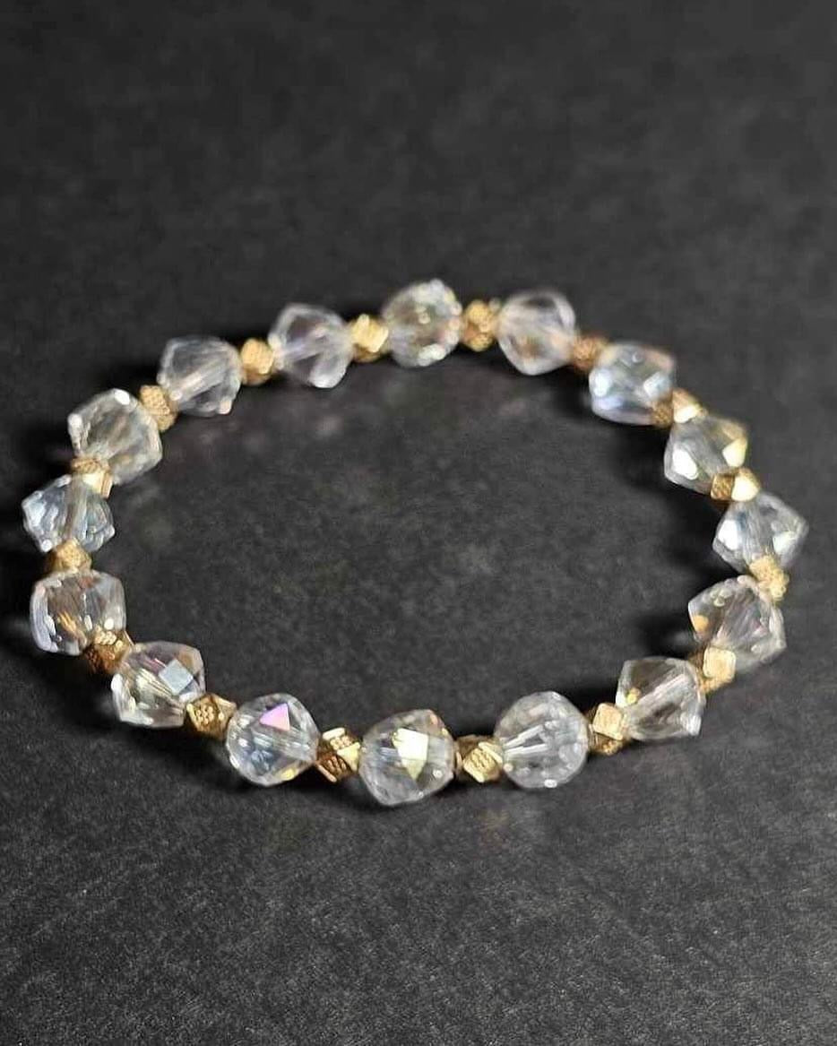 Elegant Glass Bead Bracelets