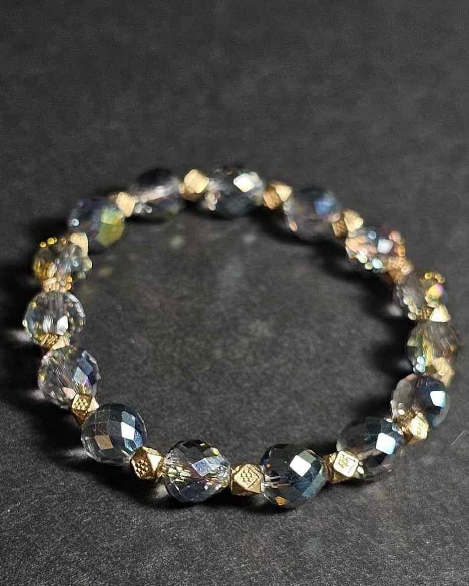 Elegant Glass Bead Bracelets