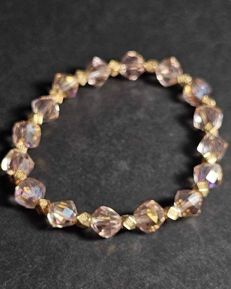 Elegant Glass Bead Bracelets