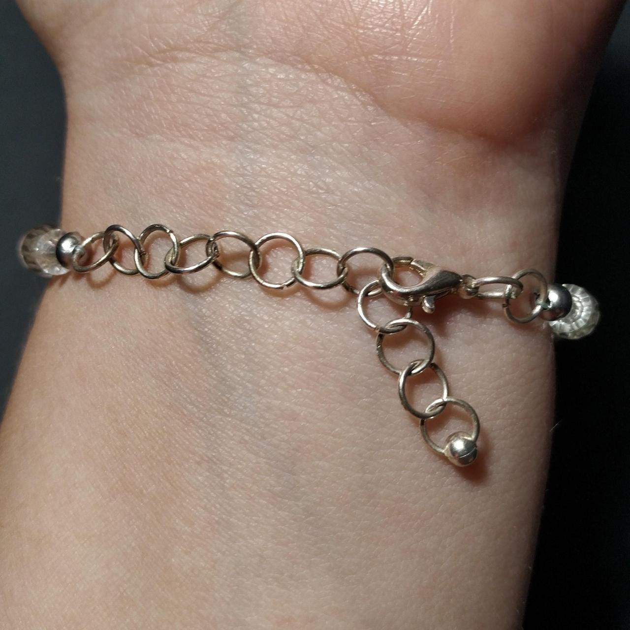 Elegant Blue Upcycled Bracelet