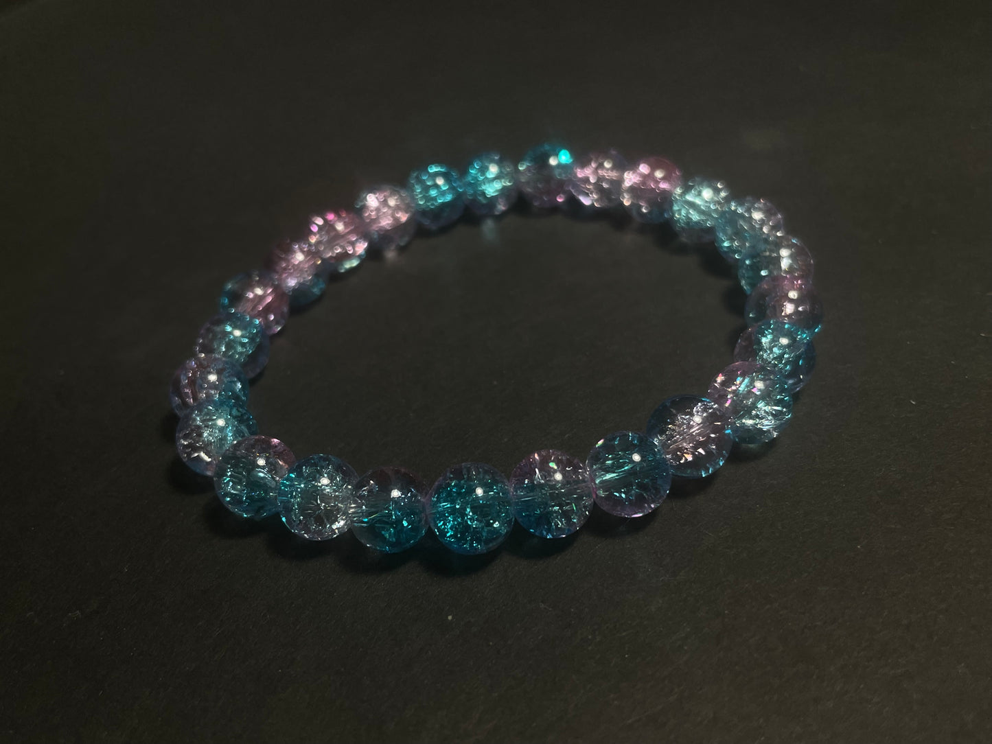 Crackled Glass Bracelets