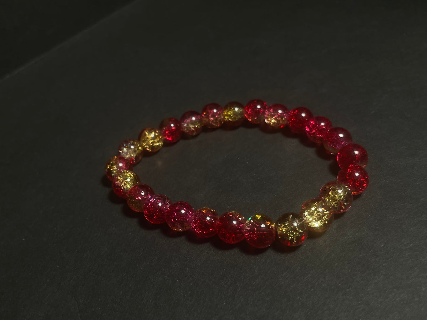 Crackled Glass Bracelets