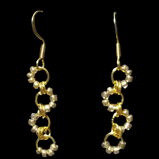 O-Ring Beaded Earrings