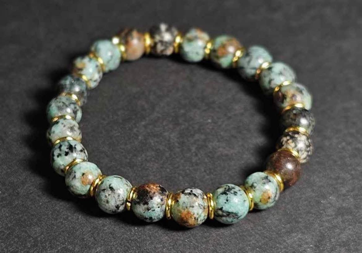 Jasper Beaded Bracelet