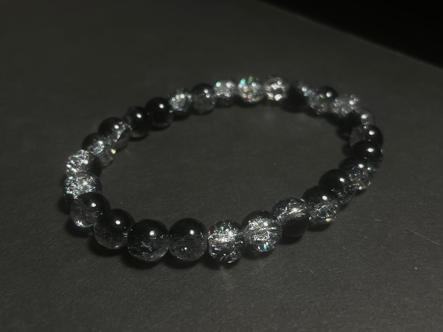 Crackled Glass Bracelets