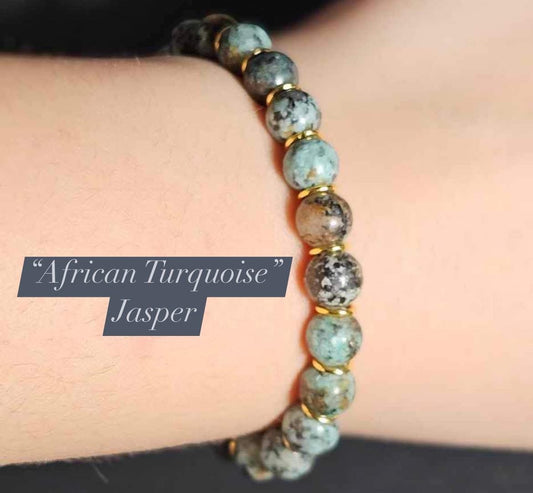 Jasper Beaded Bracelet