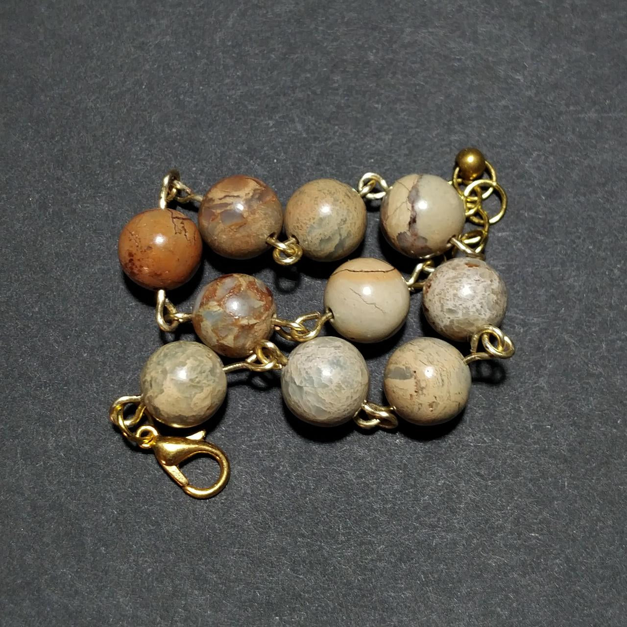 Stone & Gold Bracelet