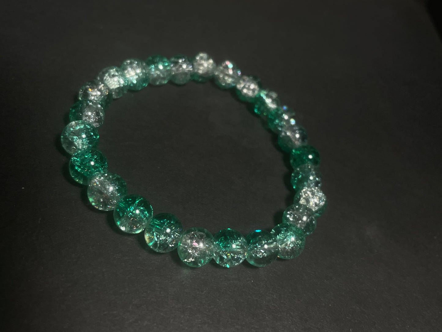 Crackled Glass Bracelets