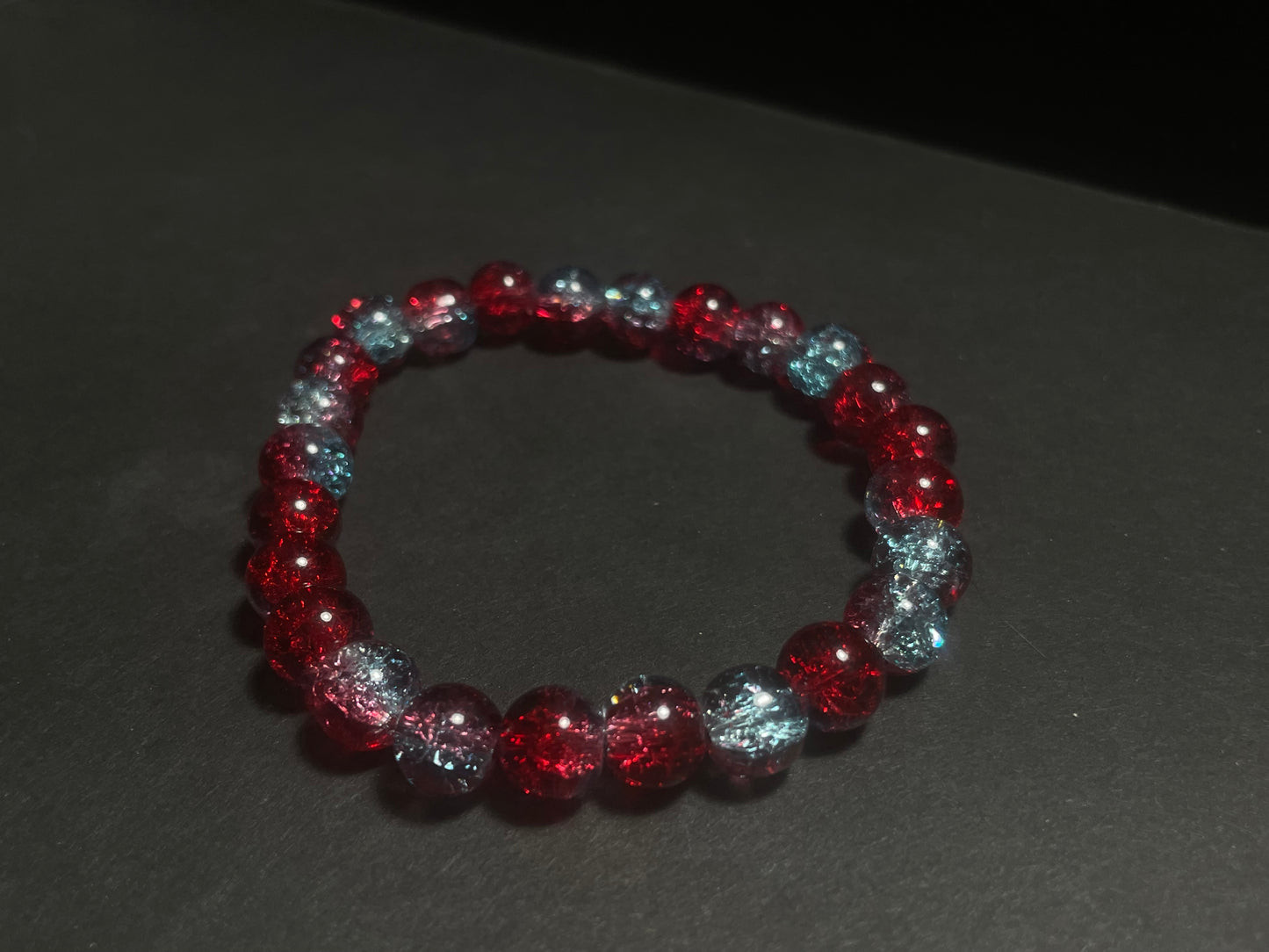 Crackled Glass Bracelets
