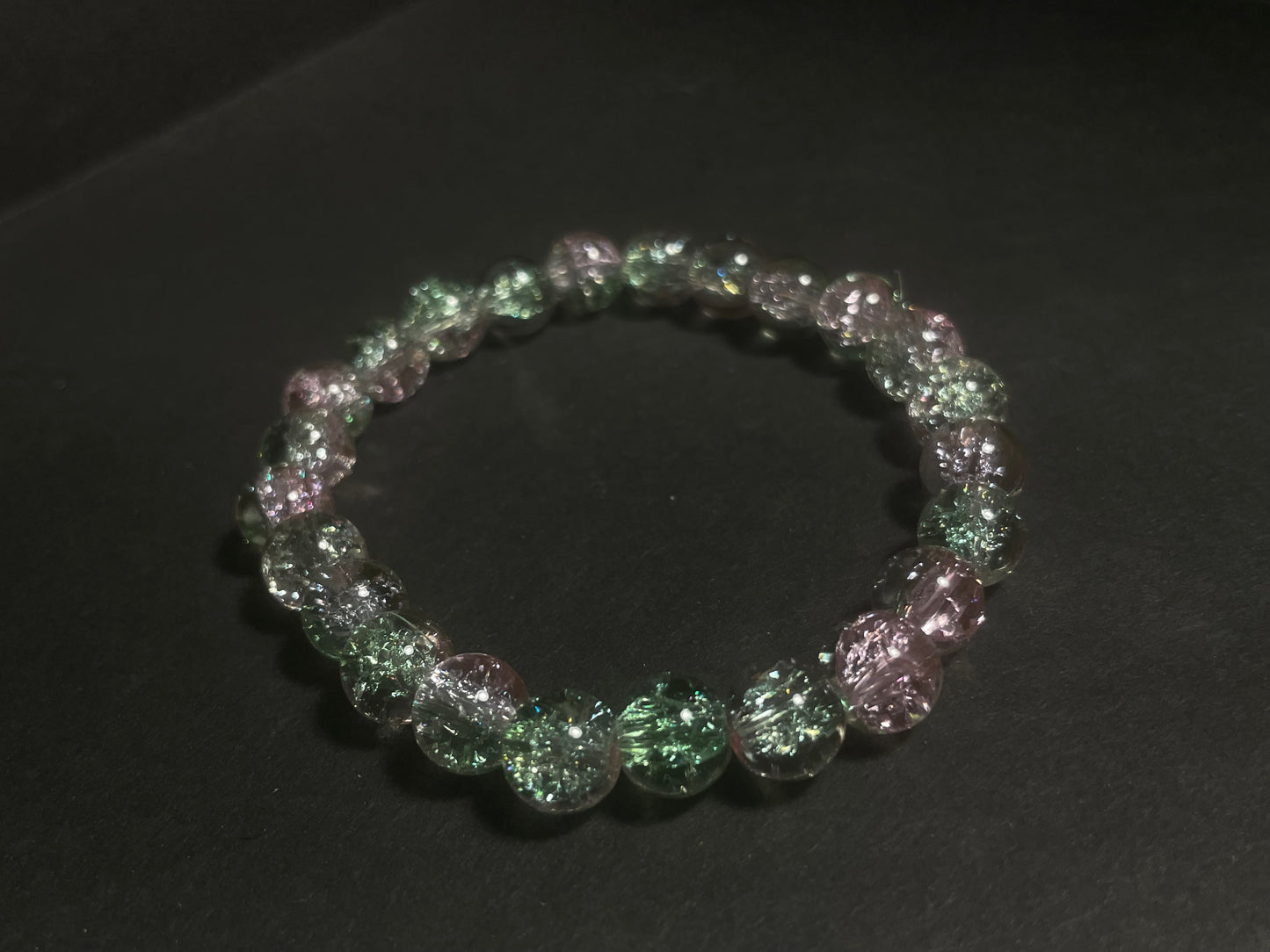 Crackled Glass Bracelets