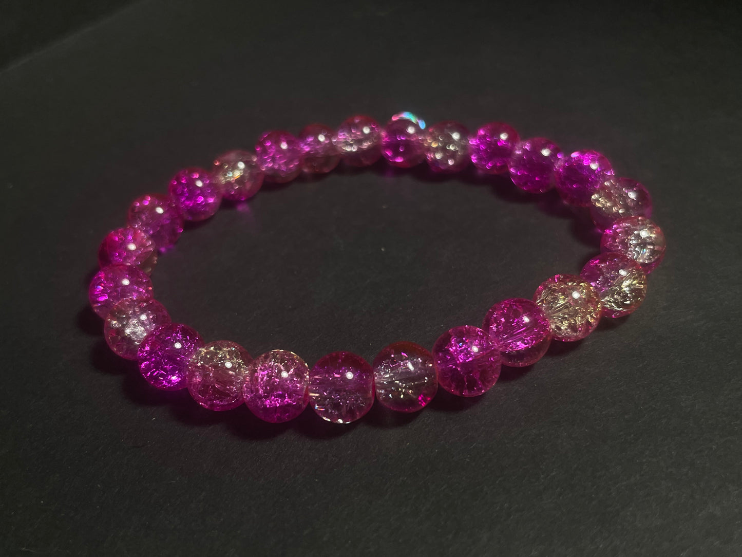 Crackled Glass Bracelets