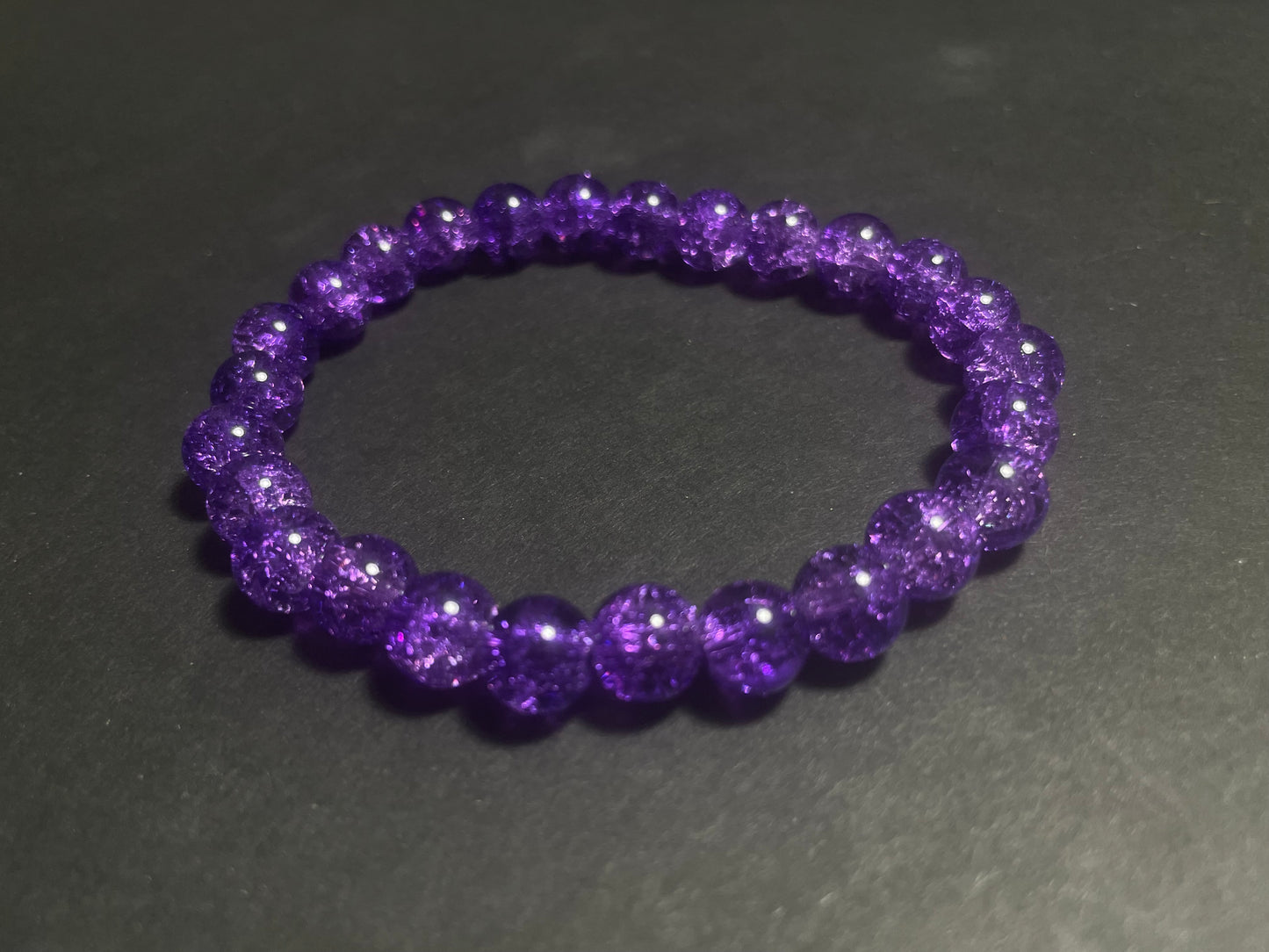 Crackled Glass Bracelets