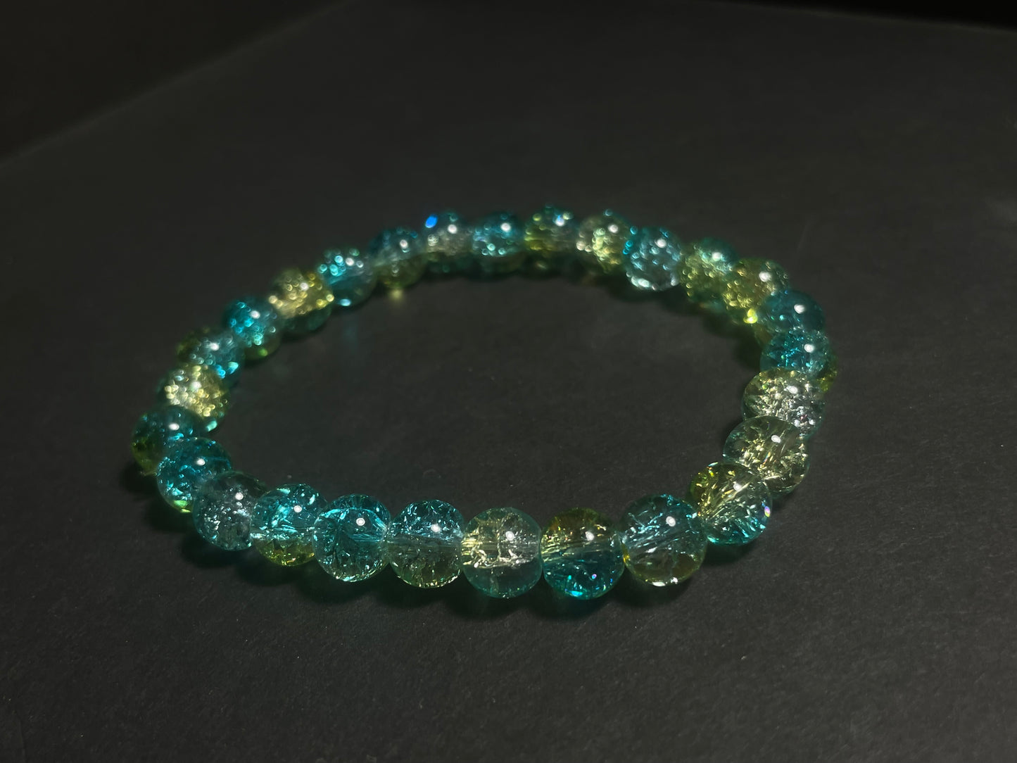 Crackled Glass Bracelets