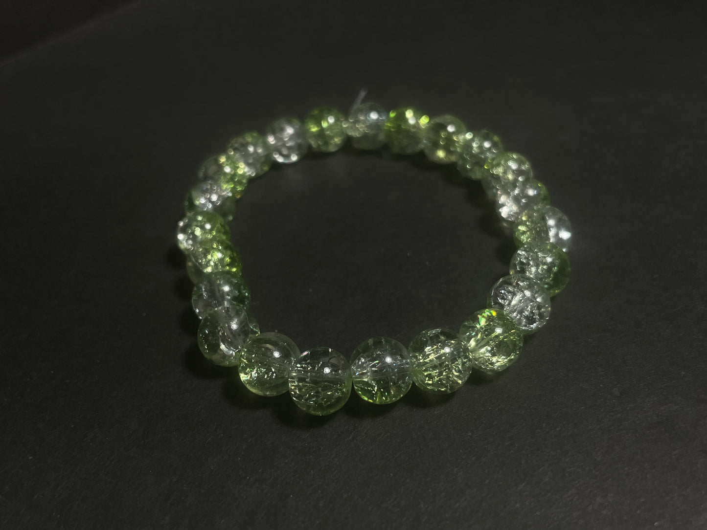 Crackled Glass Bracelets
