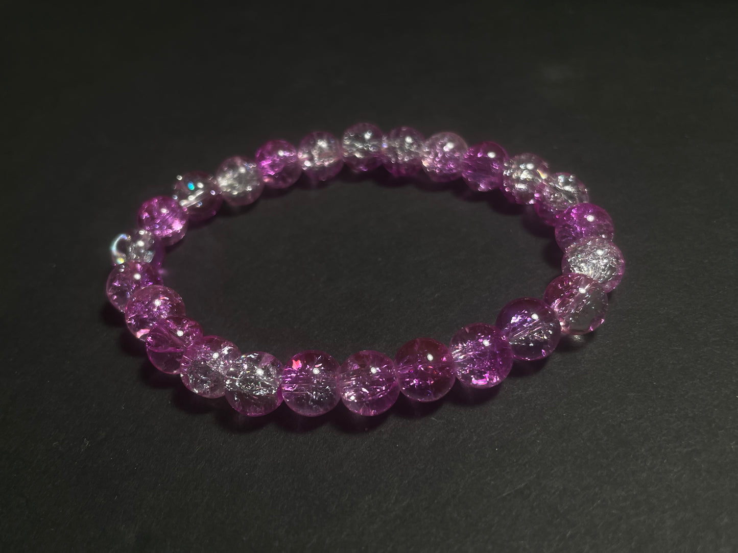 Crackled Glass Bracelets