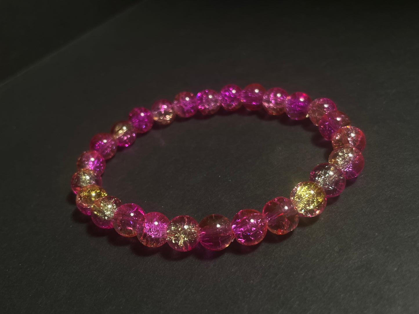 Crackled Glass Bracelets