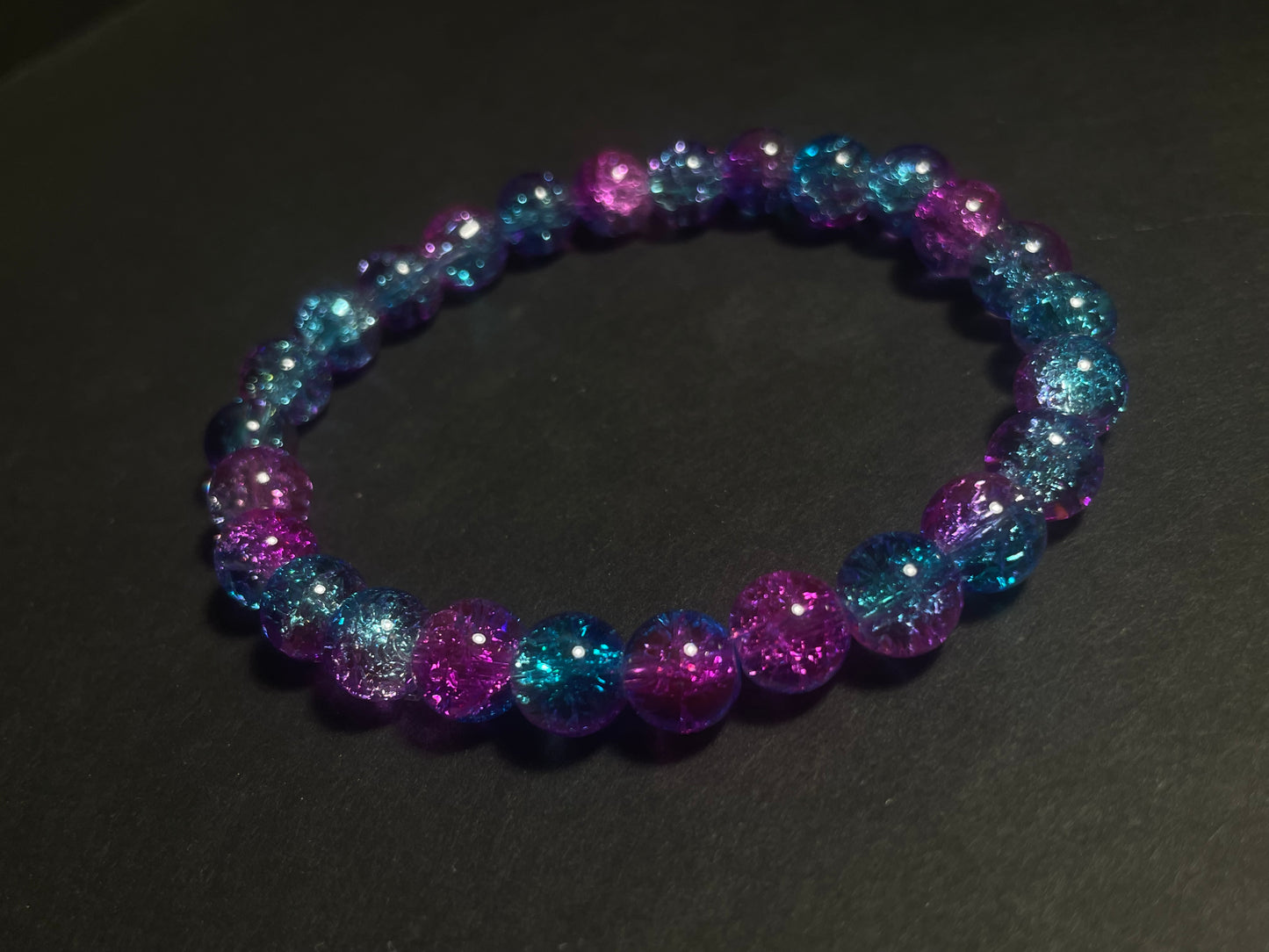 Crackled Glass Bracelets