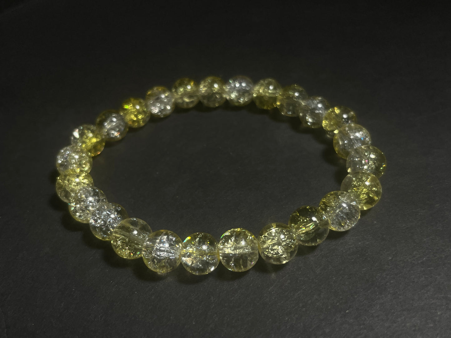 Crackled Glass Bracelets