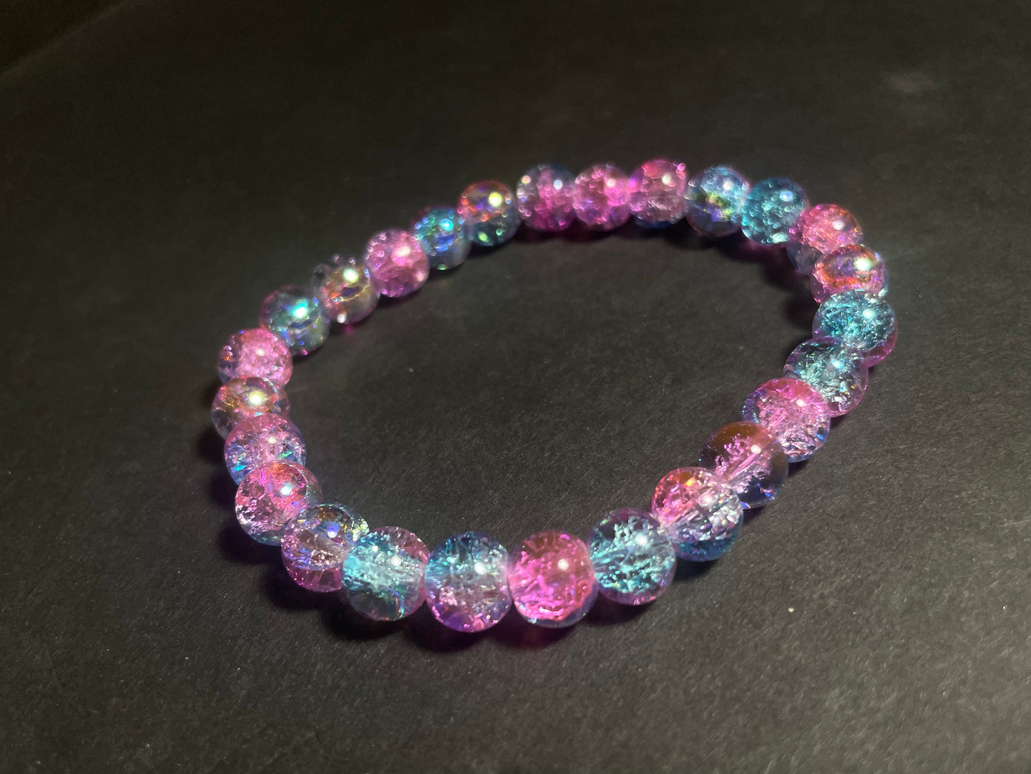 Crackled Glass Bracelets