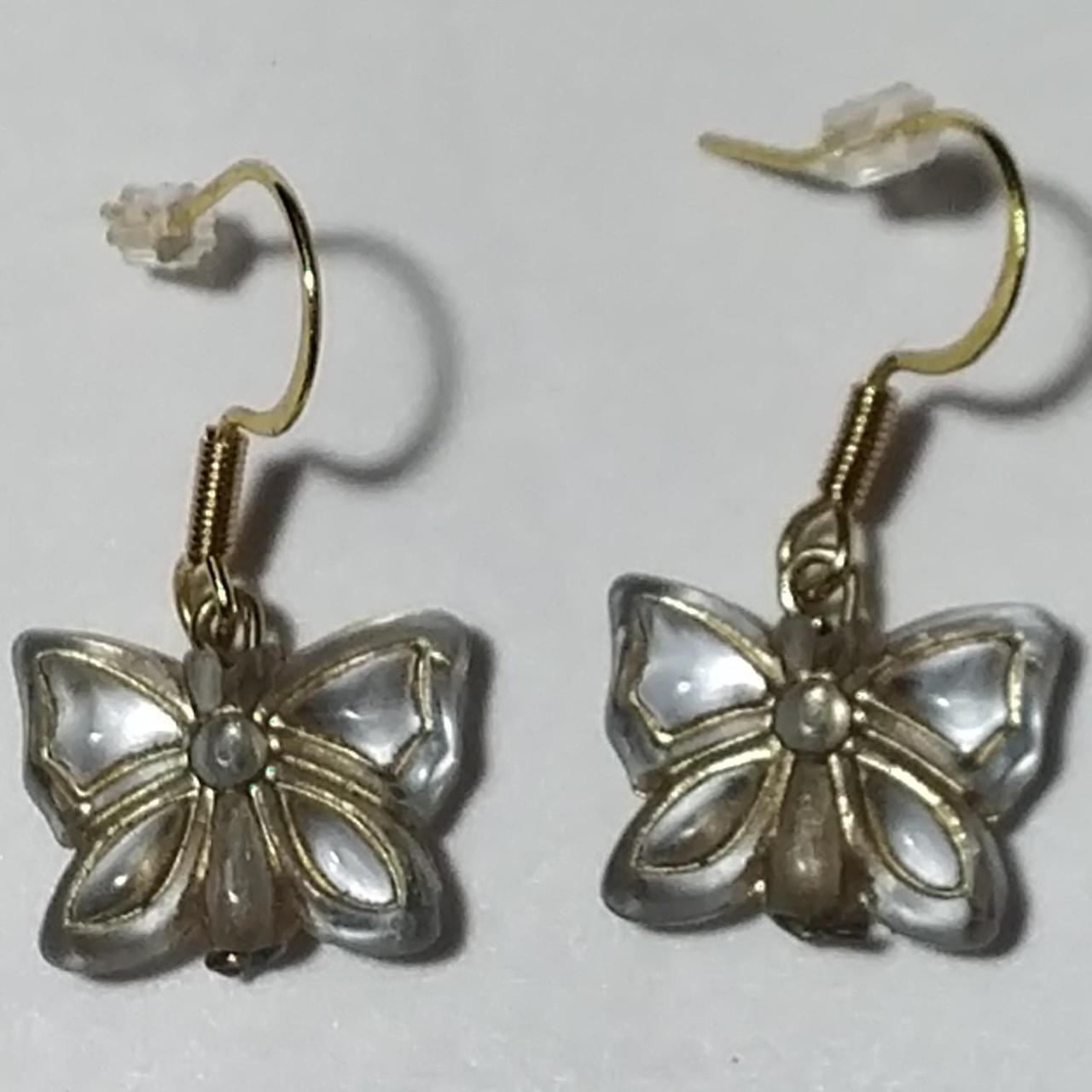 Blue Butterfly Earrings