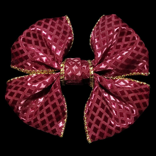 Red & Gold Bow