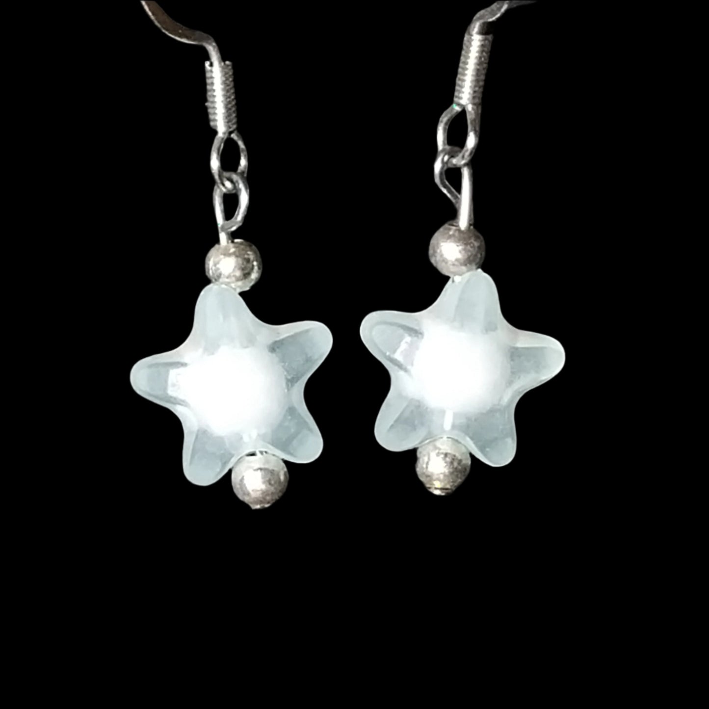 Acrylic Star Beaded Earrings