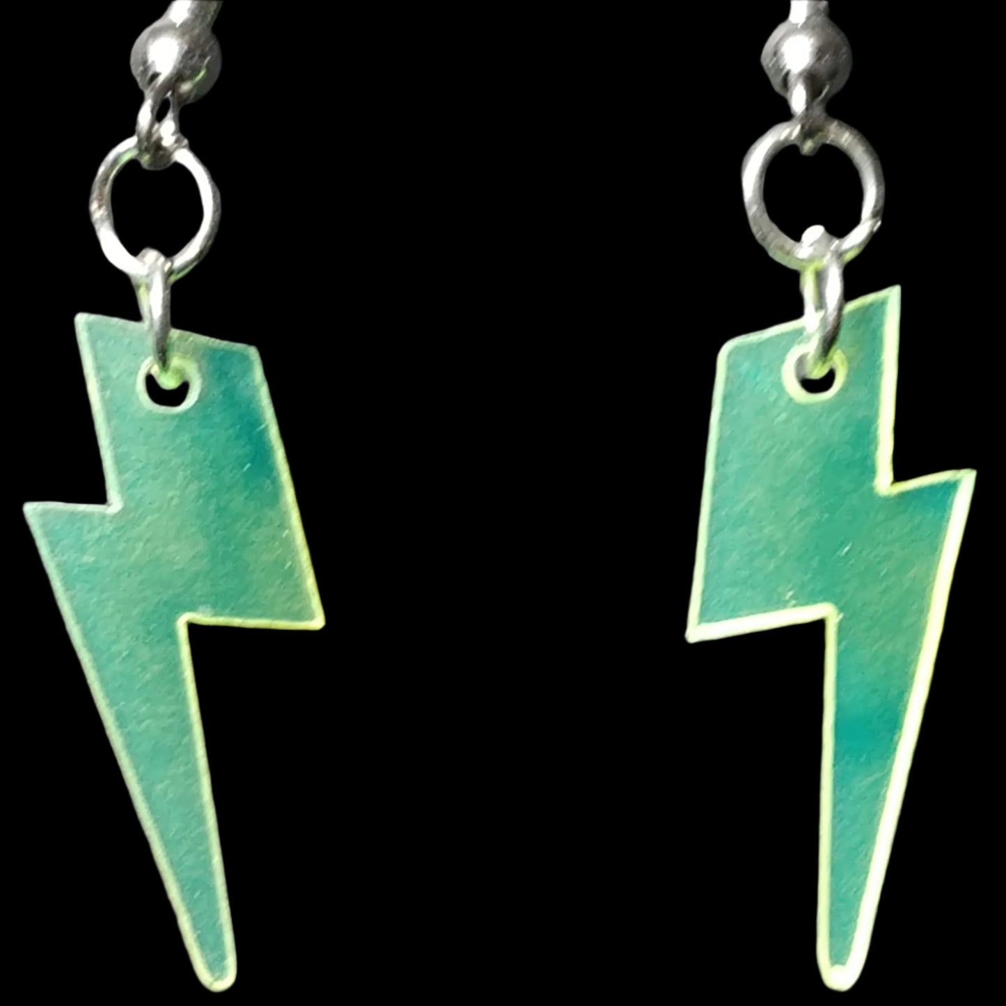 Lightning Bolt Charm Earrings