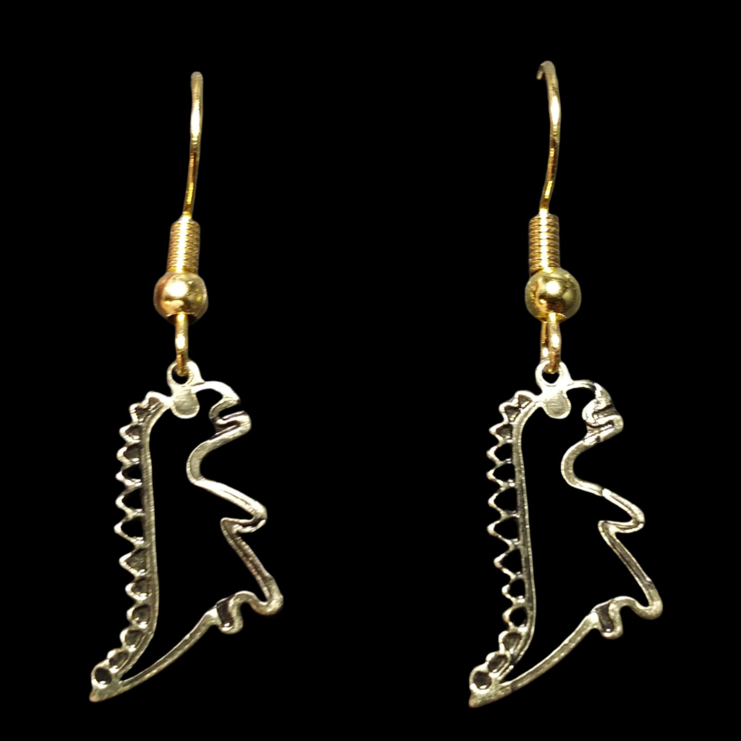 Dino Outline Earrings